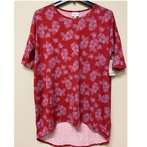 ⚡️FLASH SALE⚡️NWT LuLaRoe Irma Tunic Floral Sz XS